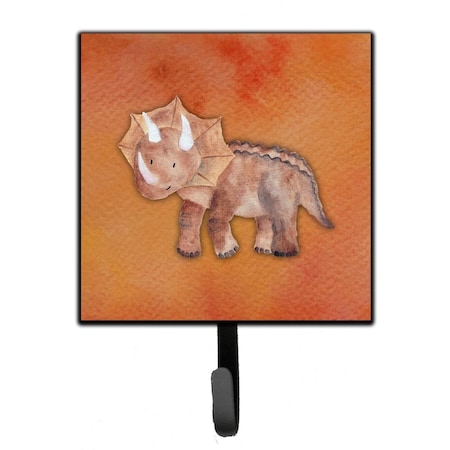 Jensendistributionservices Triceratops Watercolor Leash or Key Holder MI1715451